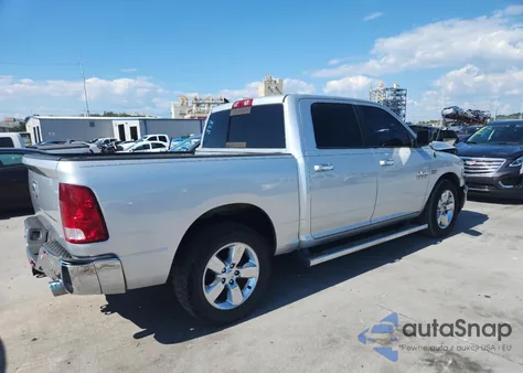 2018 Ram 1500 Slt из США, поврежденный, VIN 1C6RR6LT3JS132401